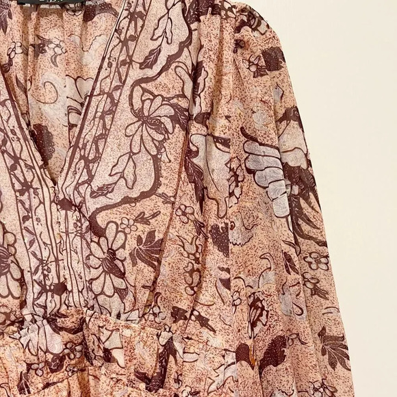 O.P.T. ANTHROPOLOGIE Degage‎ Floral Mini Dress - Picture 5 of 10